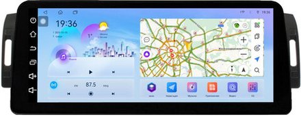 Магнитола для Infiniti M35, M45 Y50 2004-2009 - FarCar монитор 12.3" 2K QLED на Android 14, TS10, CarPlay, 4G SIM-слот