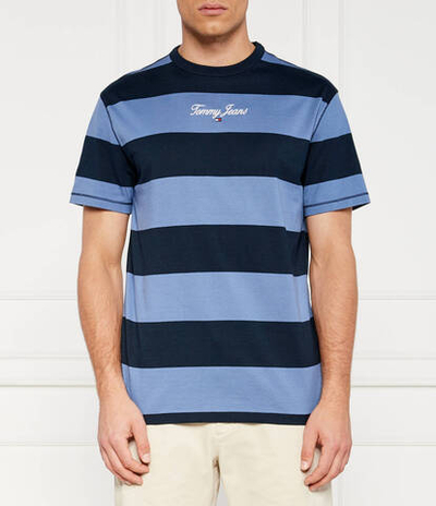 Футболка Tommy Jeans - темно-синий(DM0DM18655)