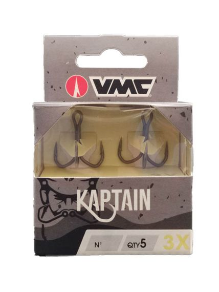 Крючок тройной VMC 7557 CT (тефлон) №04 (5шт)