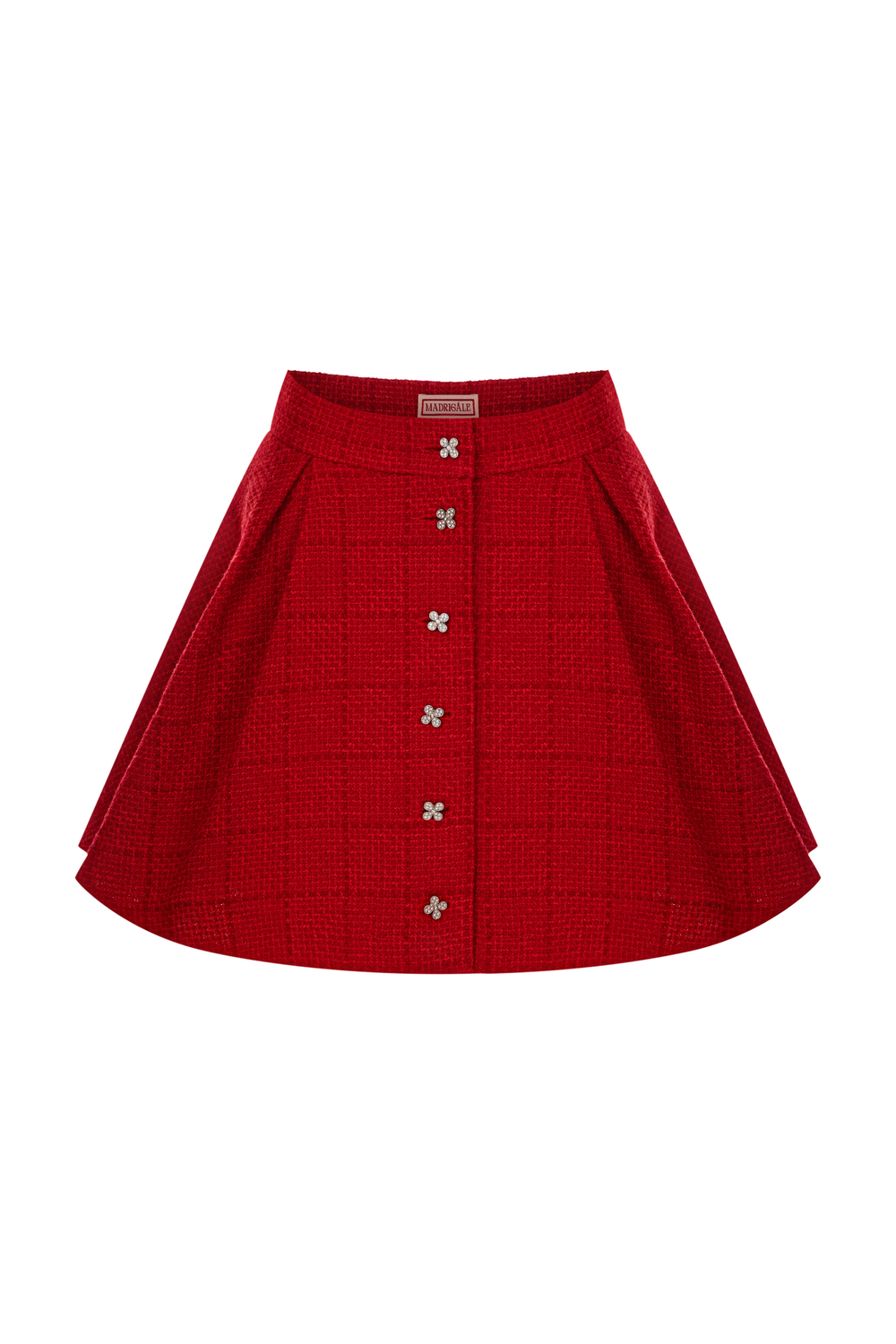 Юбка из твида в мини