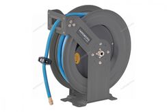 Шланг воздушный c двойным армированием на стальной катушке, гибридный ПВХ диам. 12,5х19мм, 15 м NORD