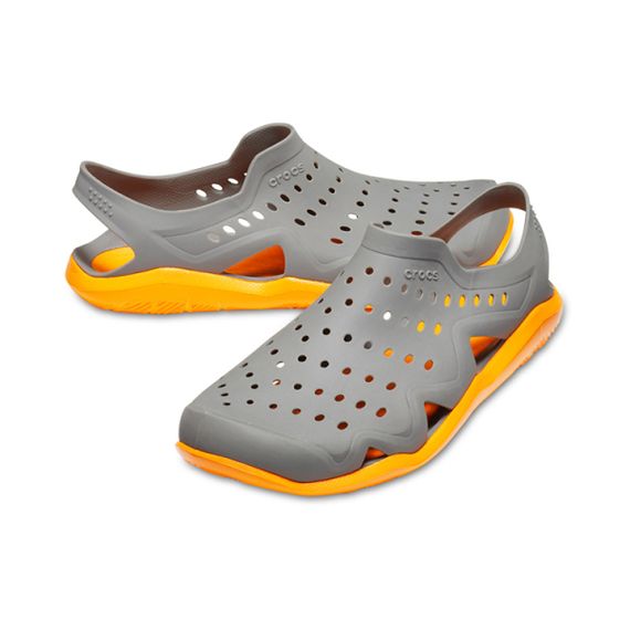 Crocs Swiftwater 'Gray Yellow'