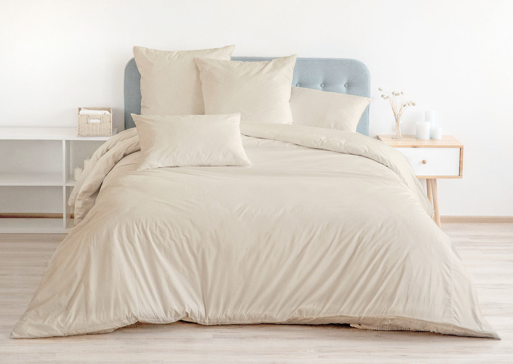 Комплект постельного белья 2 сп с европростыней Сатин "Jet Stream" (нав. 70х70 или 50х70)