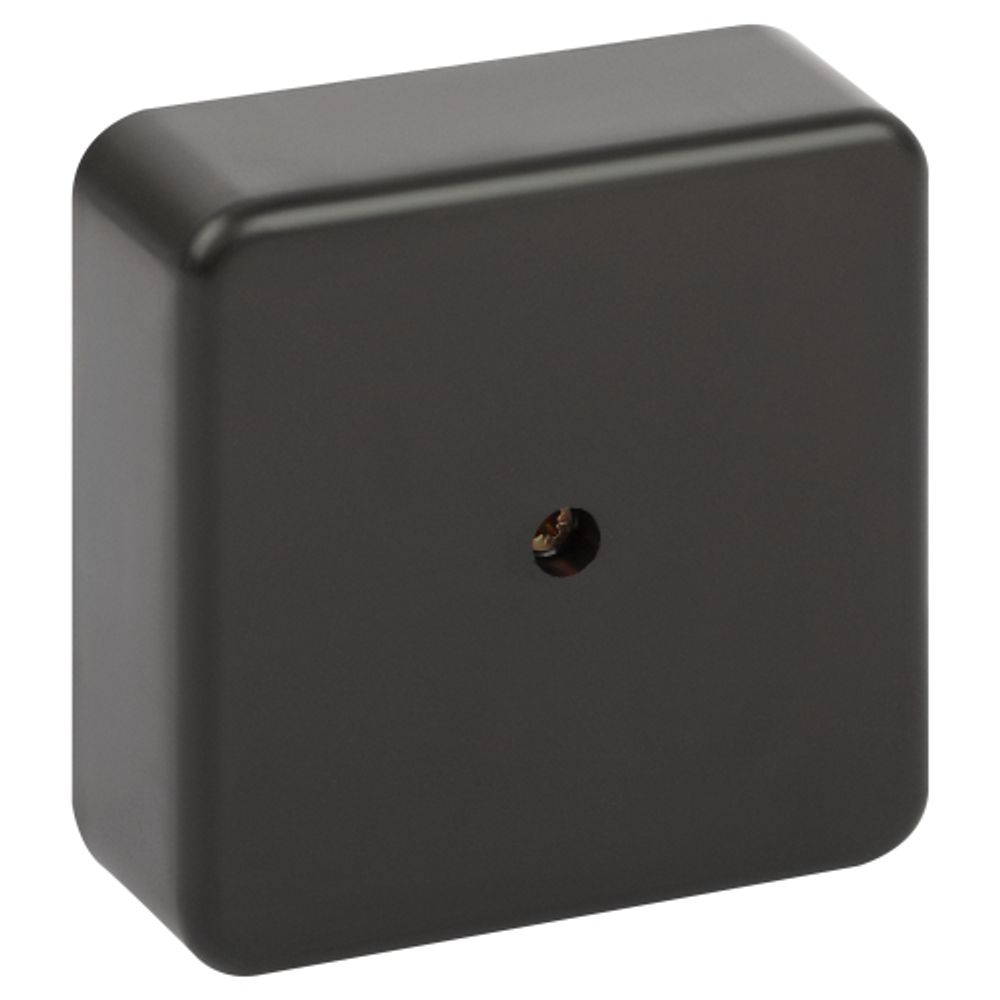 Распаячная коробка ЭРА BS-B-75-75-28 для кабель-канала черная 75х75х28мм IP40