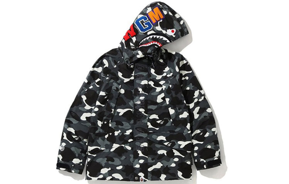 A Bathing Ape City Camo Shark Snowboad Куртка