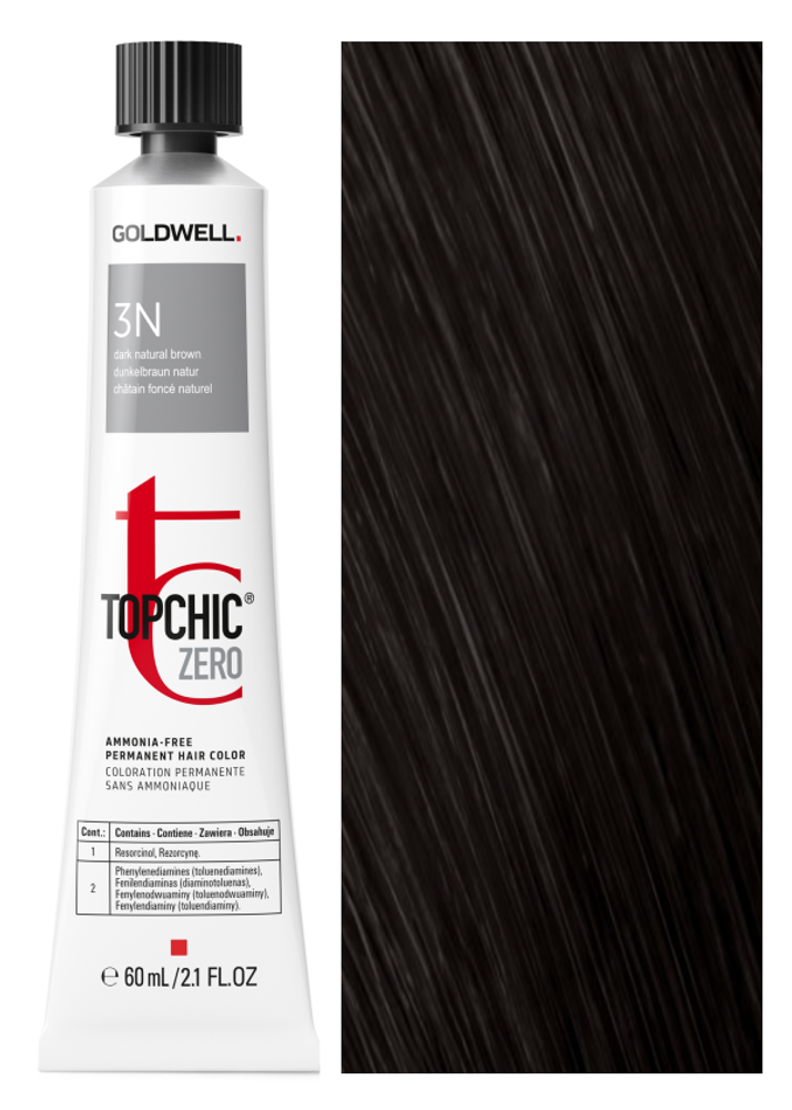 Goldwell Topchic Zero 3N Тёмно-коричневый 60 мл