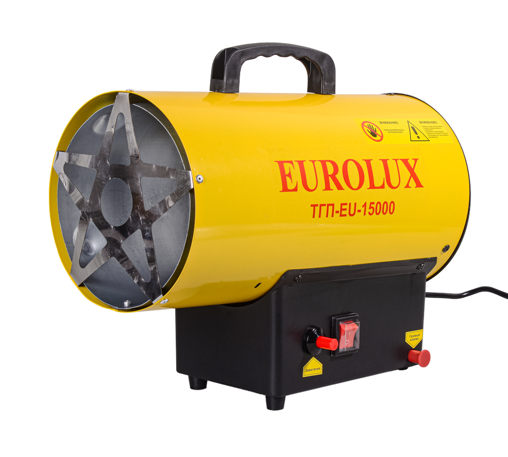 Тепловая газовая пушка Eurolux ТГП-EU-15000