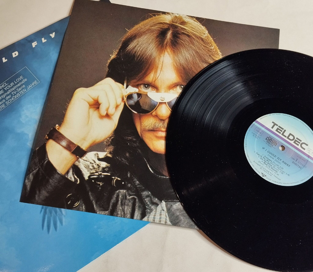 Винтажная виниловая пластинка LP Frank Duval If I Could Fly Away (Germany 1983) Back To Eternity