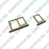 Контейнер SIM для телефона Samsung Galaxy A6+ (2018) (SM-A605F), Золотой