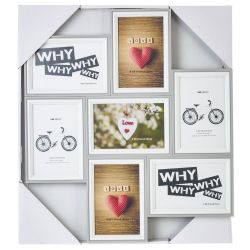 GAEM Фоторамка-панно для 7-ми фото, L41 W2 H46 см