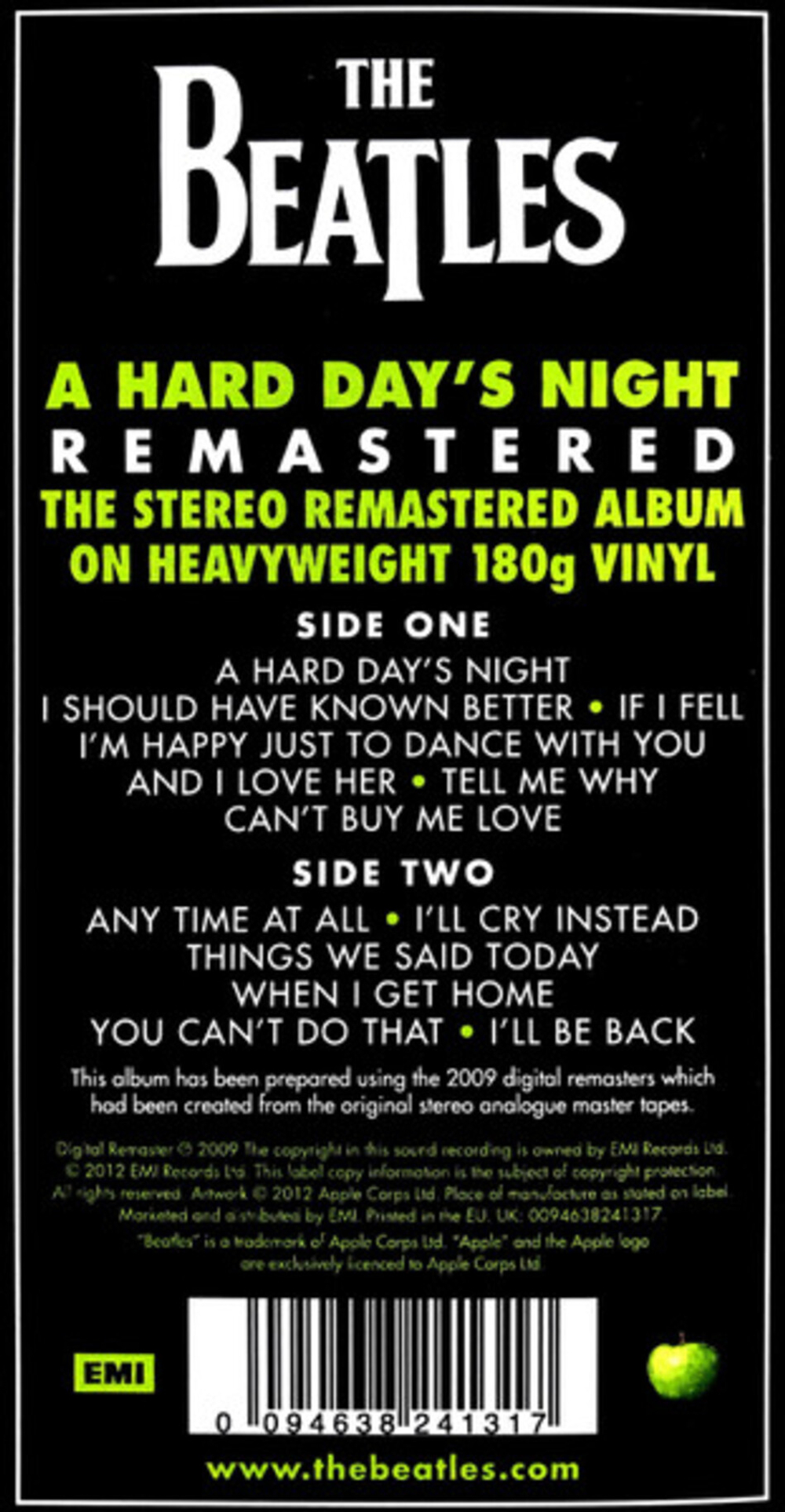 The Beatles / A Hard Day's Night (LP)
