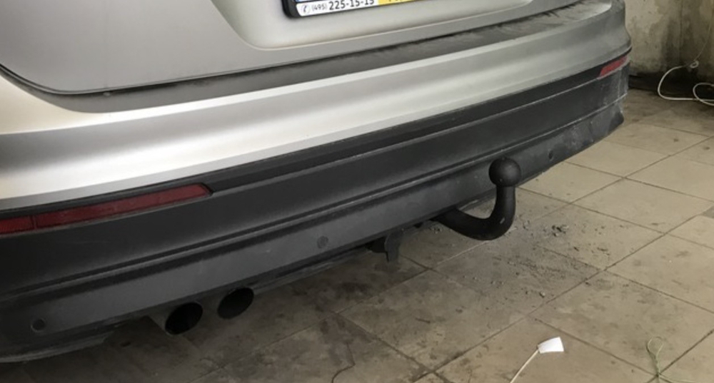 Фаркоп для Volkswagen Tiguan 2007-2024, Audi Q3 2011-2018 Тип шара: A. Нагрузки: 2500/100 кг, VW 35