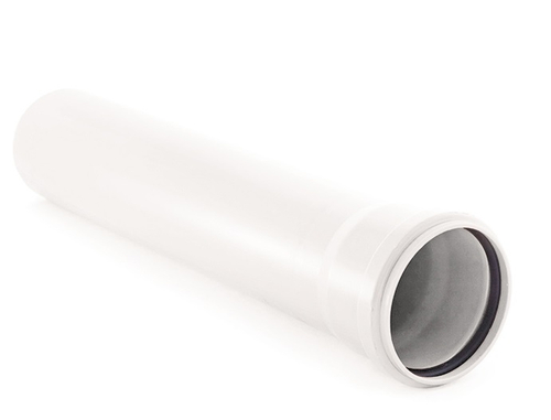 Труба ELITE МК МПП 160х4,9х1000, белый, РТП