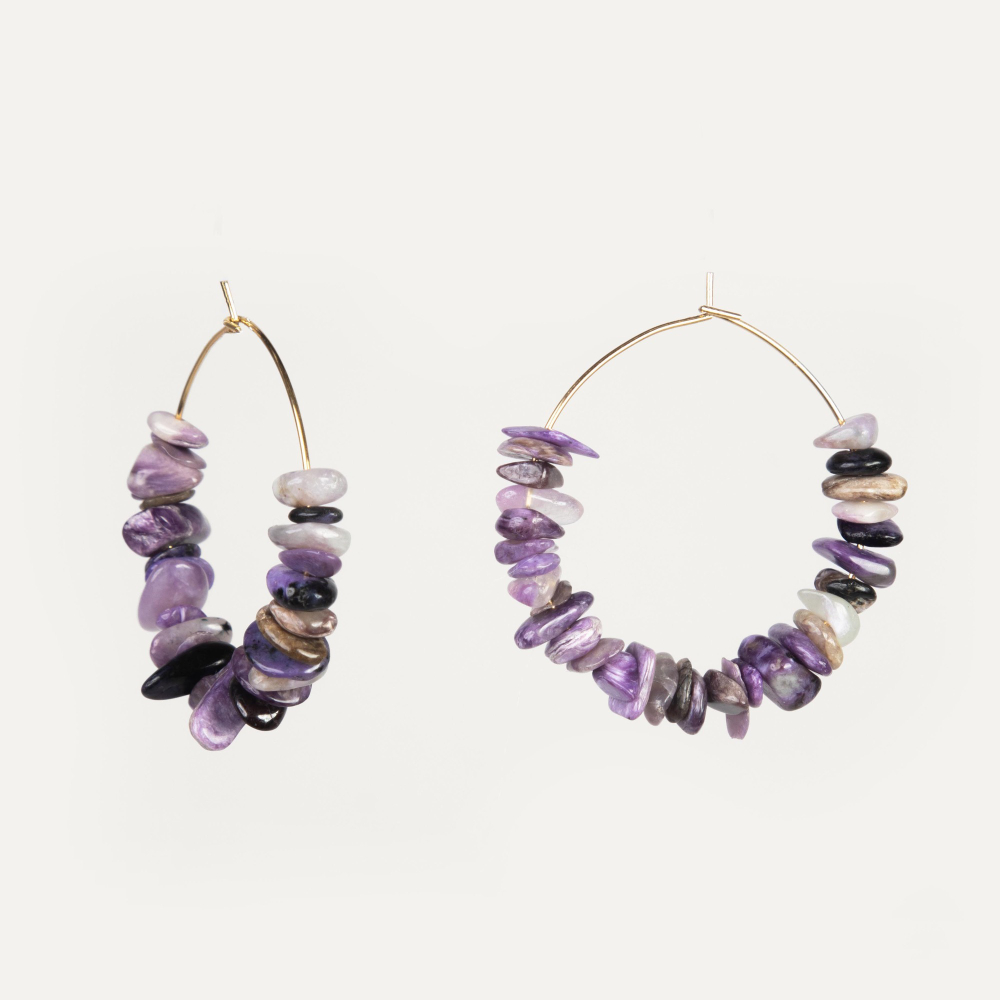 Серьги Crumble