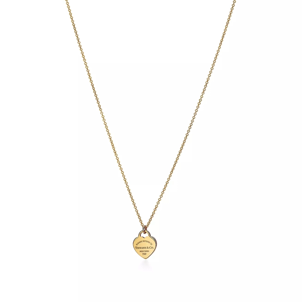 Подвеска из золота 18к(750 проба) , Tiffany, mini 💗