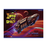 Альбом для рисования Alingar, формат А4, 12 листов, офсет, серия "I need my space"