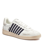 Кожаные кроссовки boxer Dsquared2 - белый(SNM0364 43107846)