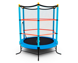 Батут детский DFC SMRKIDS 55" с сеткой, BLUE