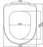 Сиденье с крышками для унитазов "AVN SD 04u"