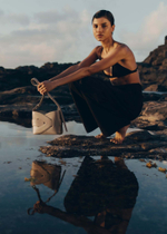 Сумка Polene NODDE EDITION SMOOTH TAUPE