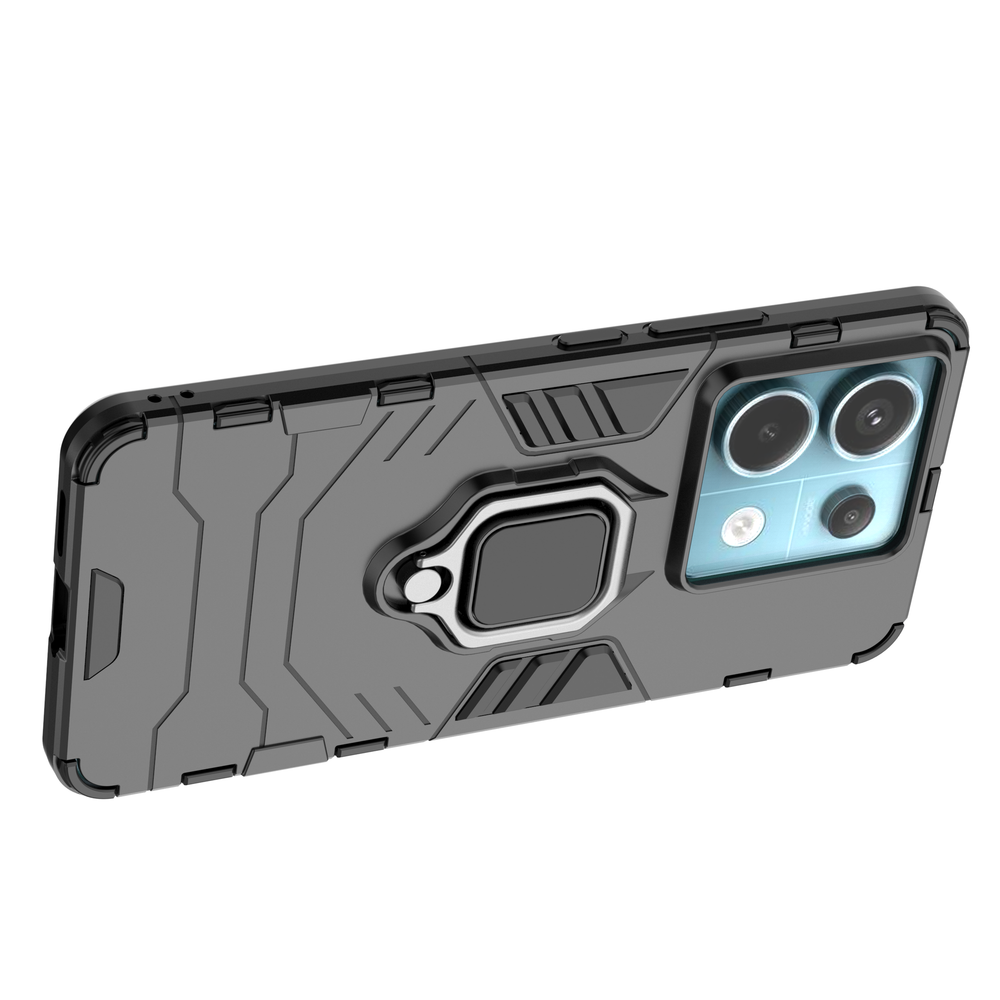 Противоударный чехол с кольцом Panther Case для Poco X6 5G