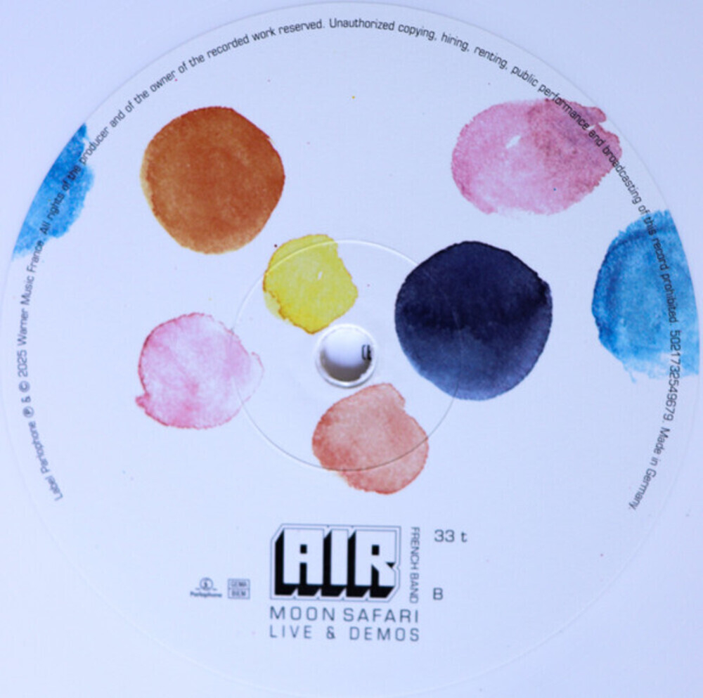 Air / Moon Safari: Live & Demos (Limited Edition)(Coloured Vinyl)(LP)