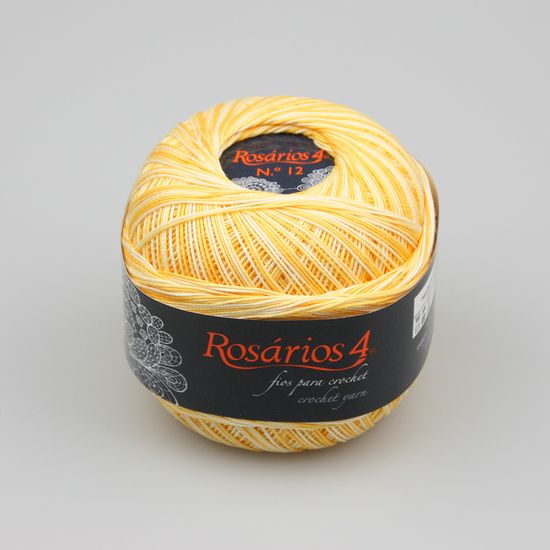 Пряжа ROSARIOS 4 Хлопок мерсеризованный принт № 12 (100% мерсеризованный хлопок)