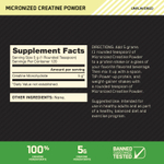 Optimum Nutrition, микронизированный порошок креатина, без добавок, 600 г