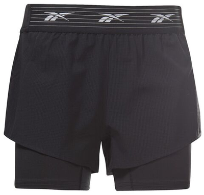 Женские теннисные шорты Reebok Epic Two-In-One Shorts W - Black