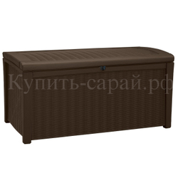 Пластиковый сундук Keter Borneo 416 л brown
