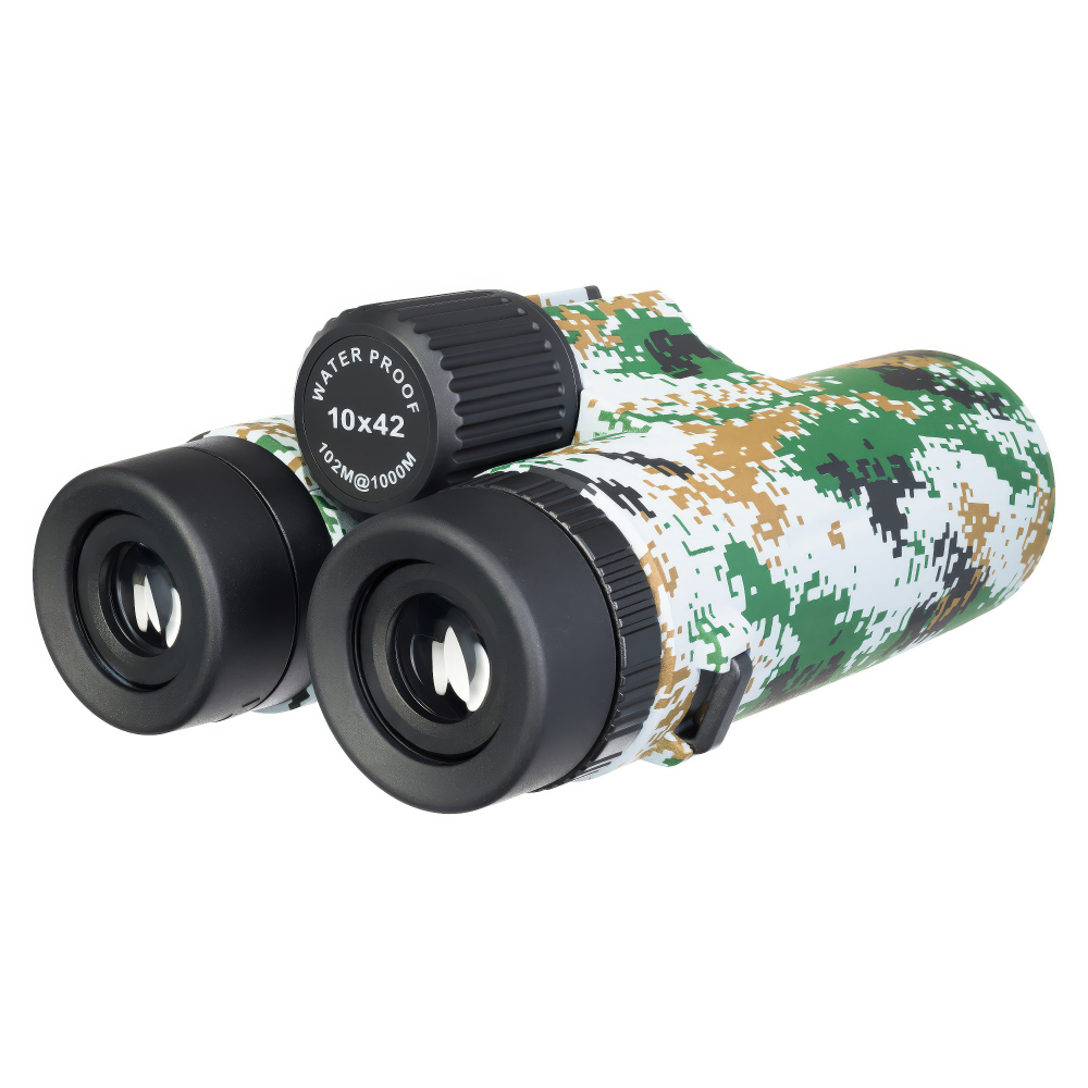 Бинокль Levenhuk Camo Dots 10x42 с сеткой - Регулировка диоптрий и межзрачкового расстояния для индивидуальных настроек