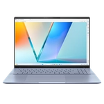 Ноутбук Asus/Vivobook S16 S5606CA-RI140/1y/Core Ultra 7/255H/2 GHz/32 Gb/PCIe NVMe SSD/1000 Gb/No ODD/Graphics/Arc/256 Mb/16 ''/2880x1800/FreeDos/120Hz refresh rate/VESA CERTIFIED Display HDR True Black 600/cyan