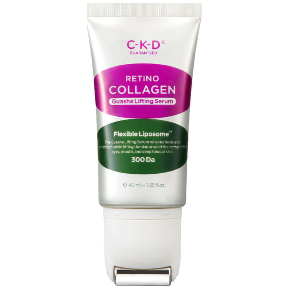 Сыворотка для лица коллагеновая с роликовым массажёром CKD Retino Collagen Guasha Lifting Serum 40мл