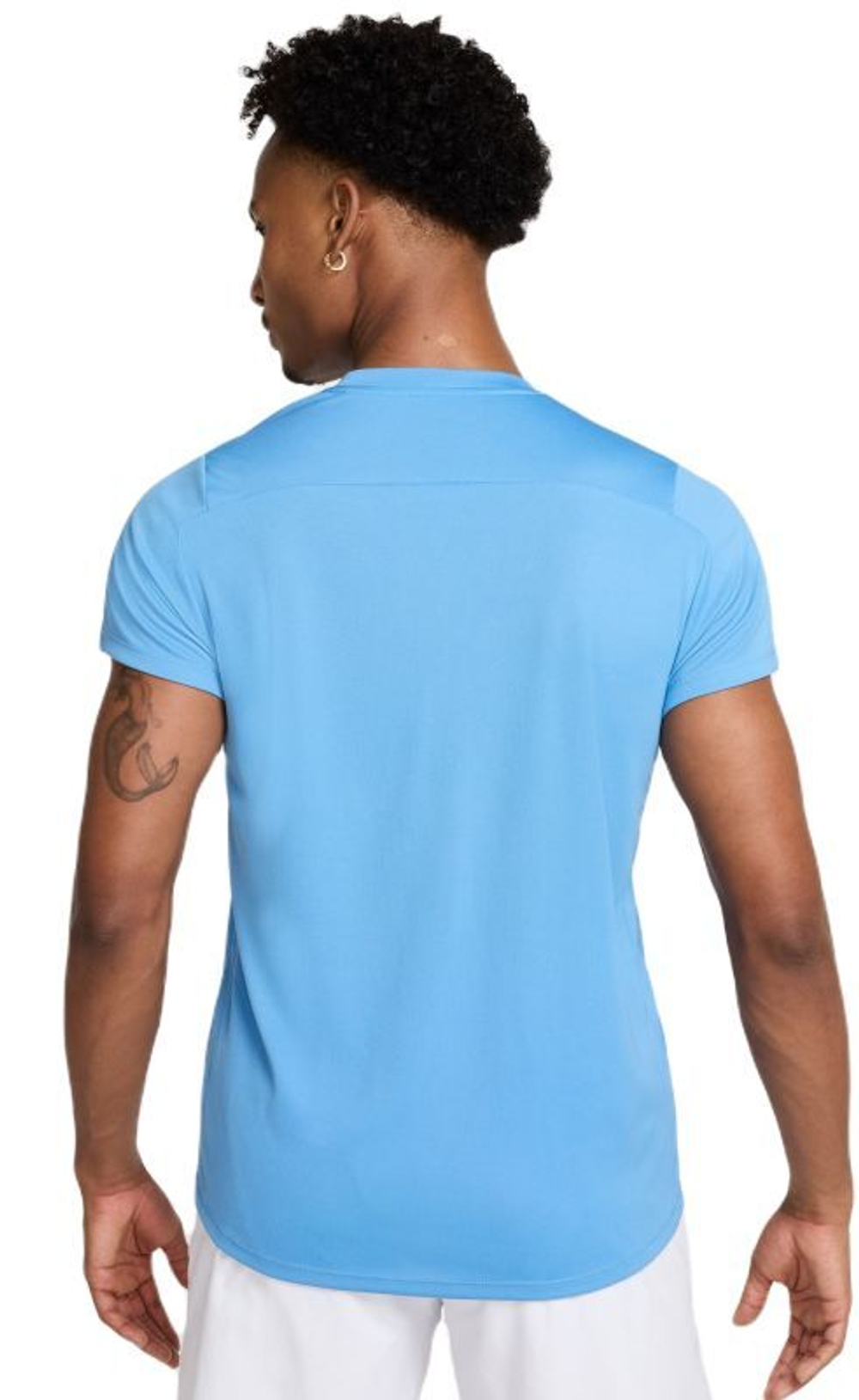 Мужская теннисная футболка Nike Court Victory - небесный