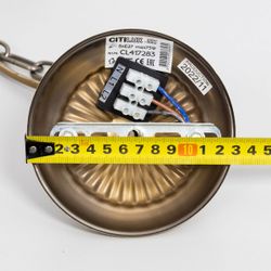 Citilux Франческа CL417283 Люстра подвесная Бронза