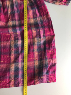 Блузка Blancheporte в клетку, маркировка 42, визуально на 48 размер