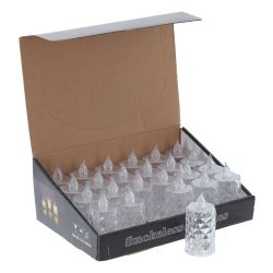 GAEM Изделие декоративное "Свеча" (подсветка, 3xLR54) (блок 24шт), L3,5 W3,5 H8 см