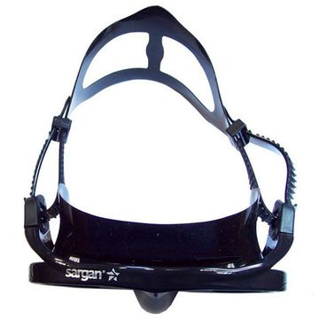 Маска Sargan Дельта Черный силикон Черная рамка