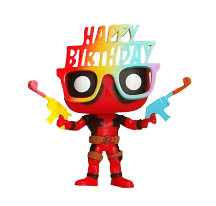 Фигурка Funko POP! Bobble Marvel Deadpool 30th Birthday Glasses Deadpool