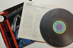 Винтажная виниловая пластинка LP John Coltrane Quartet Crescent (Japan 1976) (Obi)