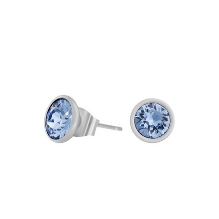Серьги-пусеты Fiore Luna Light Sapphire SWE297 LS S