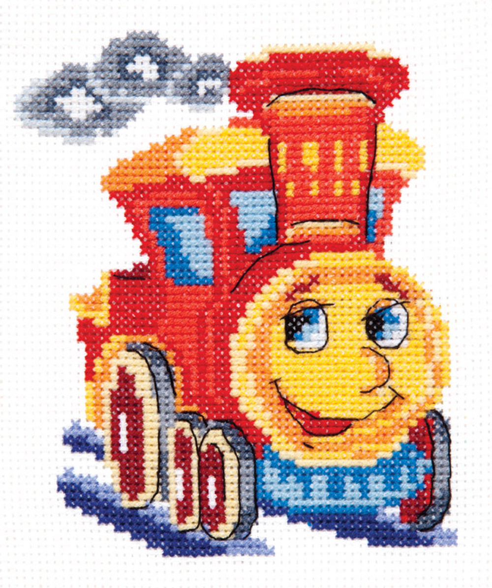 "На всех парах"-18-45 вышивка