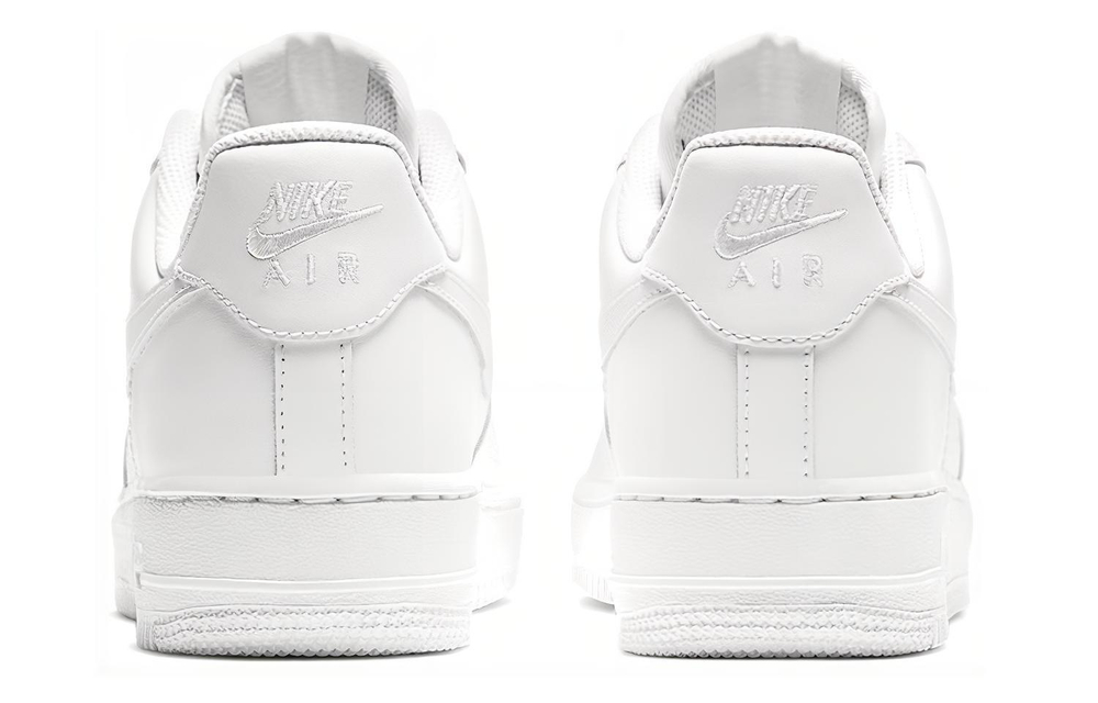 Кроссовки Nike Air Force 1 '07 "Triple White" Wmns (Женская размерная сетка)