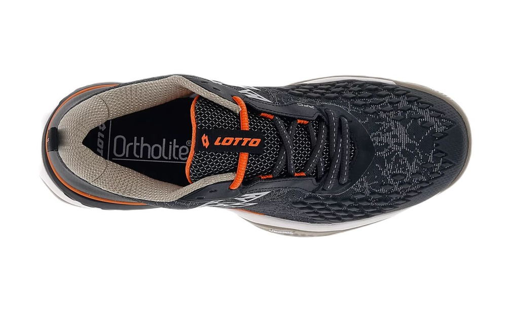 Мужские кроссовки теннисные Lotto Raptor Hyperpulse 100 II Clay - серый