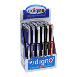 Ручка шариковая, масляная, Digno, 3 цвета чернил, серия "CLEVER", 3 цвета корпуса, 24 шт