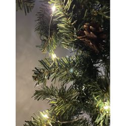 ENIN -5NW ЭРА Гирлянда LED Нить 5 м теплый свет, АА