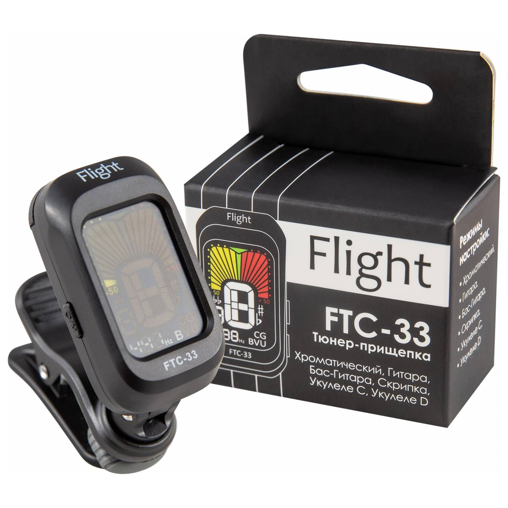 FLIGHT FTC 33 - Тюнер хроматический