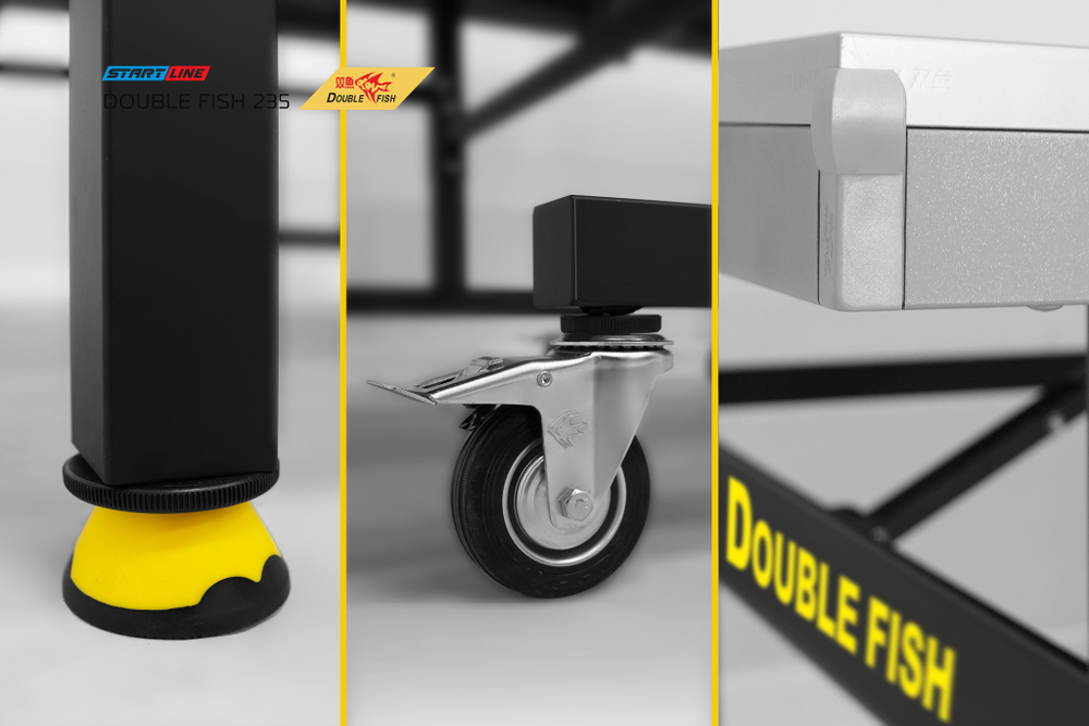 Стол теннисный Double Fish 235 синий