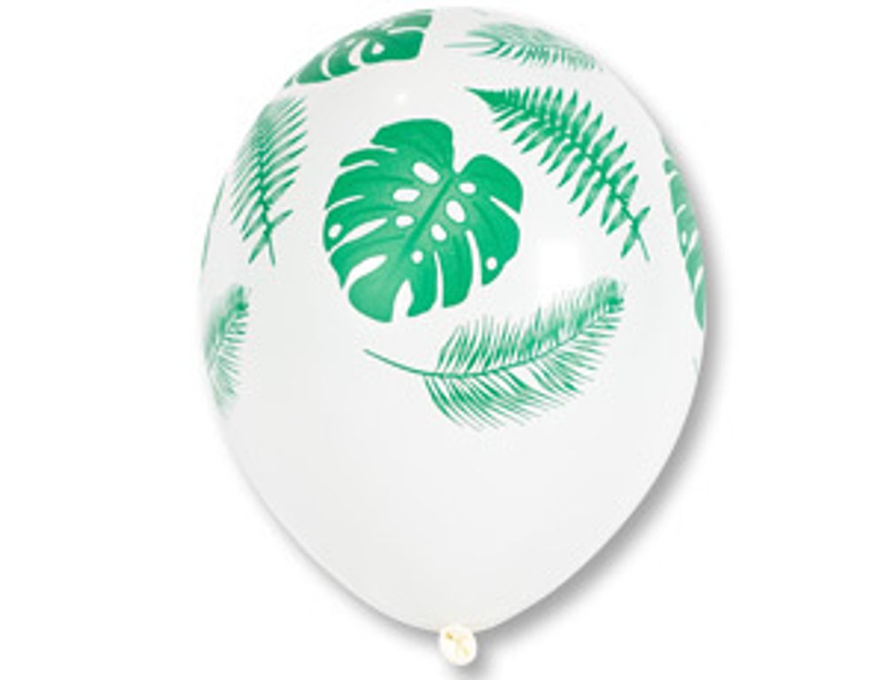 Воздушный шар Листья тропики