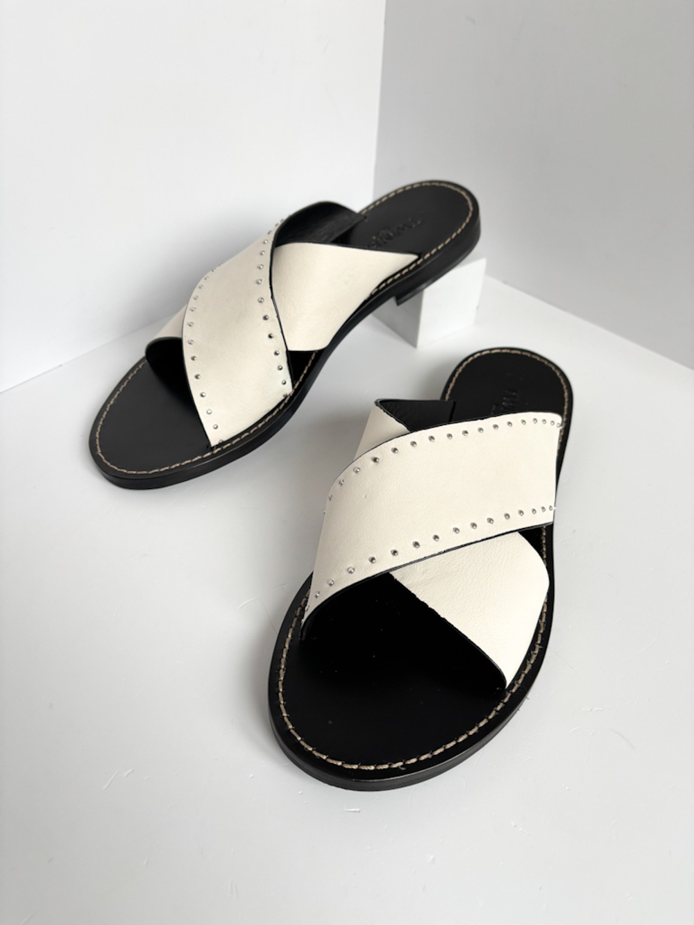 Кожаные шлепанцы Twinset, 40